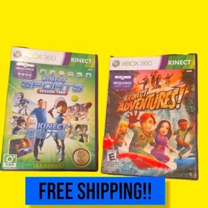 Xbox 360 KINECT video games